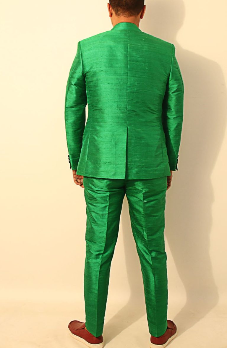 Mens Silk Suit - Mens 100% Dupioni Silk Suit | Baron Boutique