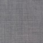 Light grey super 160s 100% worsted wool fabric from Vitale Barberis.