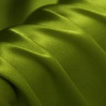 Olive green satin silk for shirts, dresses, linings, and more.