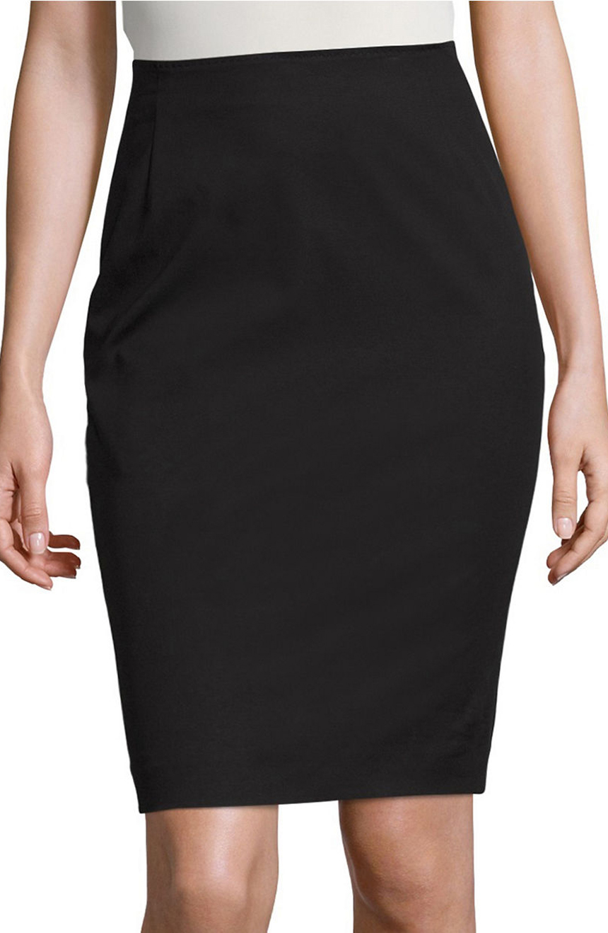 Womens black skirt for work.