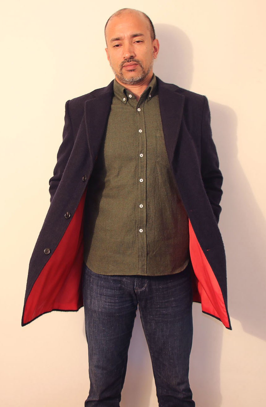 Peter Capaldi 12th Doctor Who coat replica from series 9, a lining view.