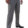 James Bond Skyfall grey suit pants full front view.