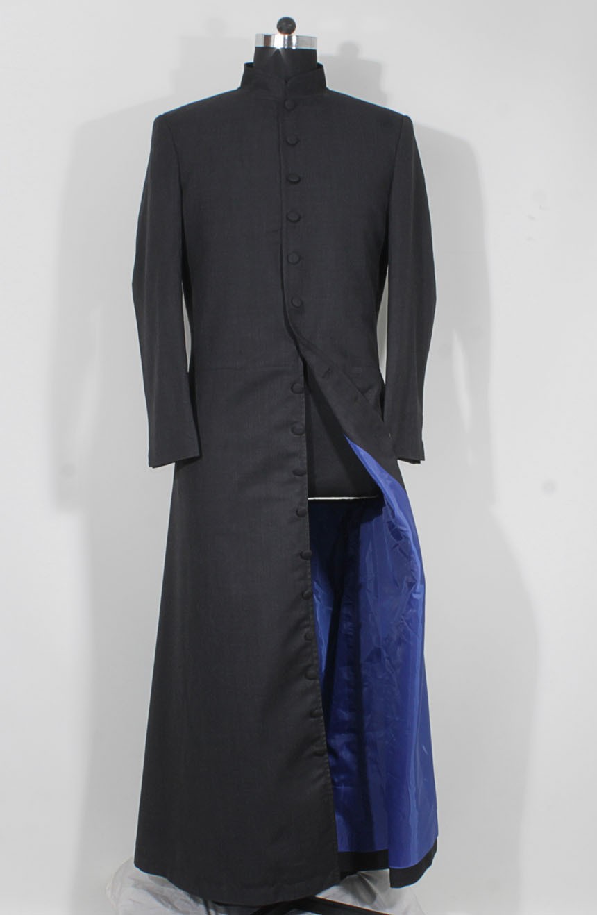 Matrix Reloaded Neo coat costume for cosplay and dressing-up, a lining view.