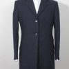 Womens 12th Doctor blue coat front view inspired by Peter Capaldi style.