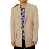 Womens stone utility jacket inspired by 7th Doctor Who Sylvester McCoy.