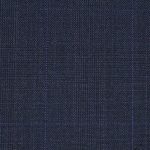 Super 130s 9 Oz worsted wool in navy glen plaid with checks suitable for suits, jackets, pants, dresses, skirts, and vests.