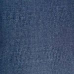 Super 130s 9 Oz worsted wool in slate blue plain suitable for suits, jackets, pants, dresses, skirts, and vests.