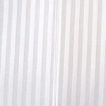 White color smooth rayon viscose fabric with self stripes ideal for vests, dresses, shirts, and garment lining.