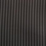 Grey black stripes smooth rayon viscose fabric ideal for vests, dresses, shirts, and garment lining.