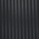 Black color smooth rayon viscose fabric with self stripes ideal for vests, dresses, shirts, and garment lining.