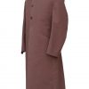 Allan Quatermain long coat replica from League of Extraordinary Gentlemen. A full side view.