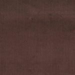 Narrow wale corduroy brown as collar fabric for coats, jackets, and blazers.