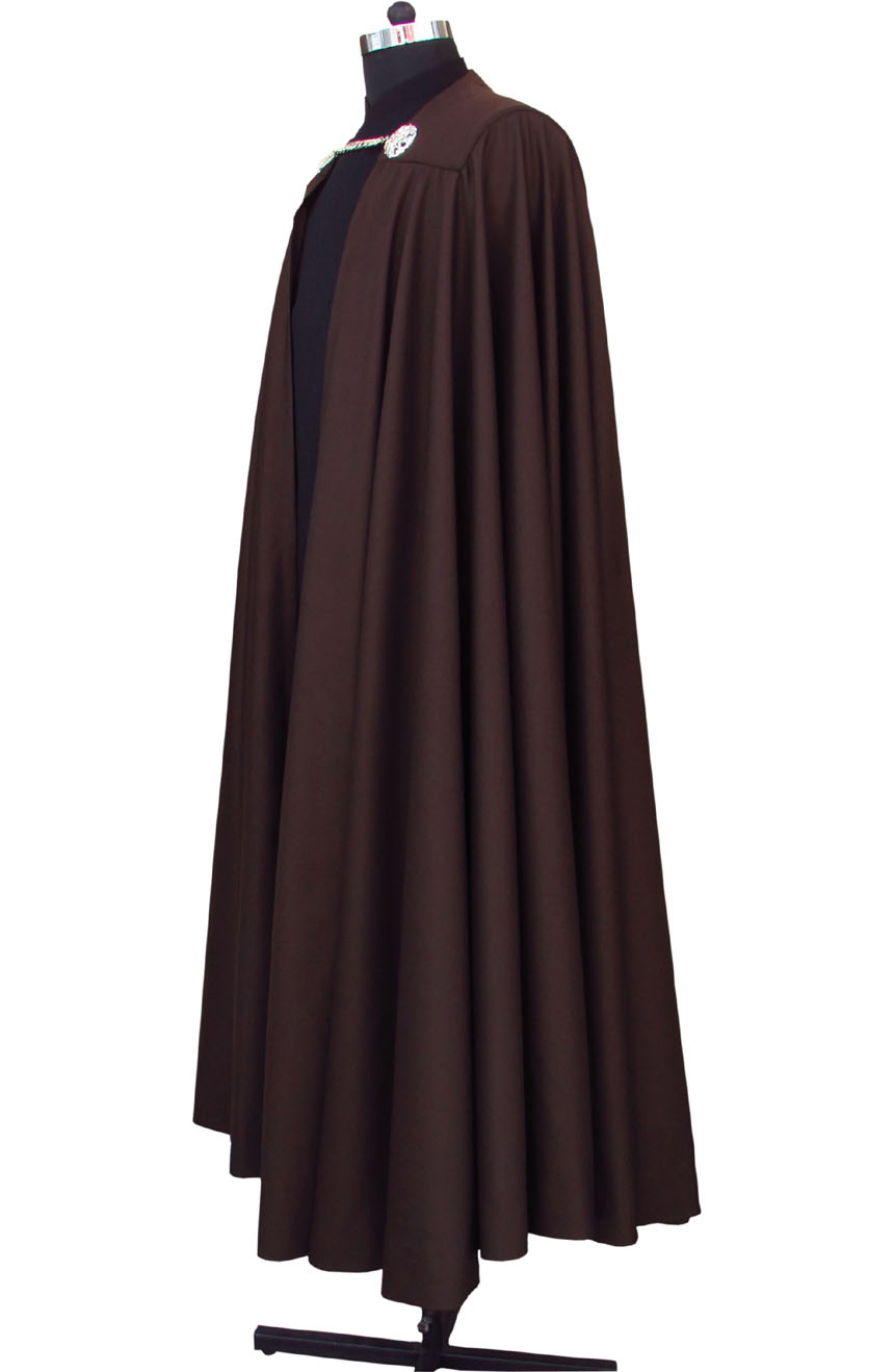 Count Dooku cape from Star Wars. A full side view.
