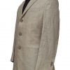 James Bond linen suit in herringbone from The World Is Not Enough, a full side view.
