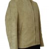 James Bond Morocco matchless suede jacket from Spectre, a full side view.
