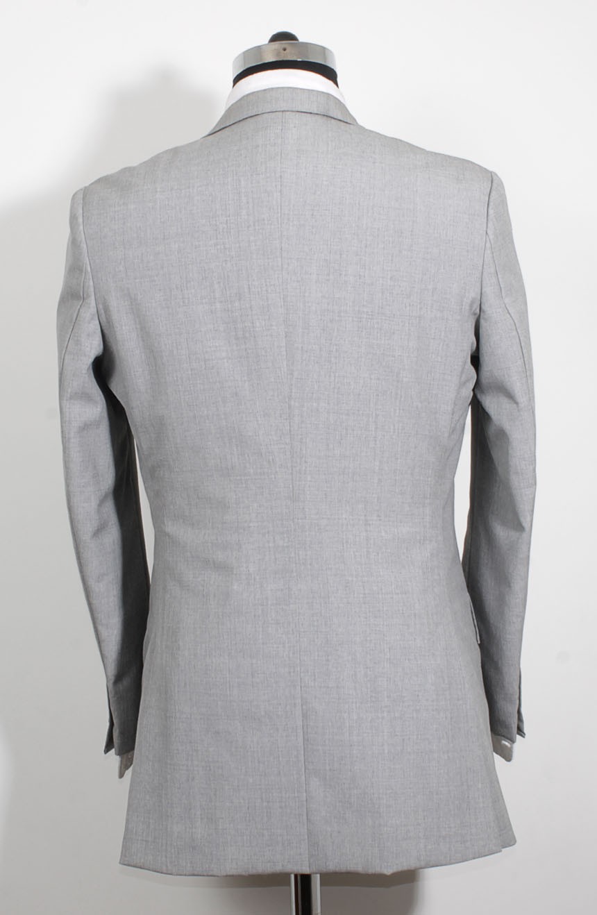 Tom Cruise Collateral suit aka Vincent's grey suit a full back view.