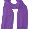 Light Purple cashmere pashmina and silk blend full-size shawl in single-ply twill weave with 3 inches tassel.