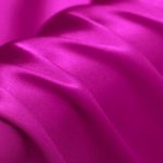 Hot pink satin silk for two face neckties.
