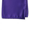 Custom silk pocket squares handmade in solid purple color satin silk.
