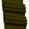 Pure cashmere blanket for baby in olive super soft promotes the best sleep.