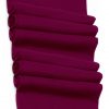 Pure cashmere blanket for baby in plum super soft promotes the best sleep.