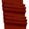 Pure cashmere blanket for baby in orange brick super soft promotes the best sleep.