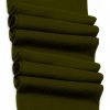Pure cashmere blanket for baby in dark olive super soft promotes the best sleep.