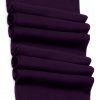 Pure cashmere blanket for baby in royal purple super soft promotes the best sleep.