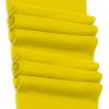 Pure cashmere blanket for baby in yellow super soft promotes the best sleep.
