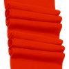Pure cashmere blanket for baby in vibrant orange super soft promotes the best sleep.