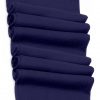 Pure cashmere blanket for baby in navy super soft promotes the best sleep.