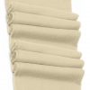 Pure cashmere blanket for baby in off-white super soft promotes the best sleep.