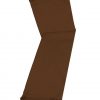 Chocolate cashmere pashmina and silk-blend scarf in single-ply twill weave with 3 inches tassel.