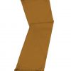 Golden Brown cashmere pashmina and silk-blend scarf in single-ply twill weave with 3 inches tassel.