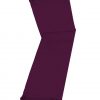 Wine berry cashmere pashmina and silk-blend scarf in single-ply twill weave with 3 inches tassel.