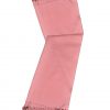 Pastel Pink cashmere pashmina and silk-blend scarf in single-ply twill weave with 3 inches tassel.