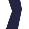 Deep Navy cashmere pashmina and silk-blend scarf in single-ply twill weave with 3 inches tassel.