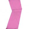 Persian Pink cashmere pashmina and silk-blend scarf in single-ply twill weave with 3 inches tassel.