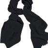 Cashmere wrap scarf womens in 100% cashmere black color, beneficial as a wedding wrap, travel wrap scarf, or a winter scarf.