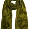 Womens silk neck scarf in henna 22×75 inches with plenty of material to wrap around the head or shoulders in many ways.