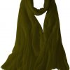 Featherlight cashmere scarf in henna color, pocketable, lightweight, & ultra-soft to keep you warm weigh just ounces, essential for all women.