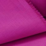 Lightweight royal purple color cotton fabric for trims and piping in the custom-made garments.
